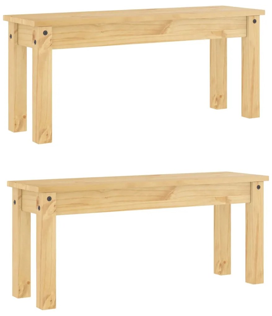 3 pcs conjunto de jantar Panama madeira pinho maciça