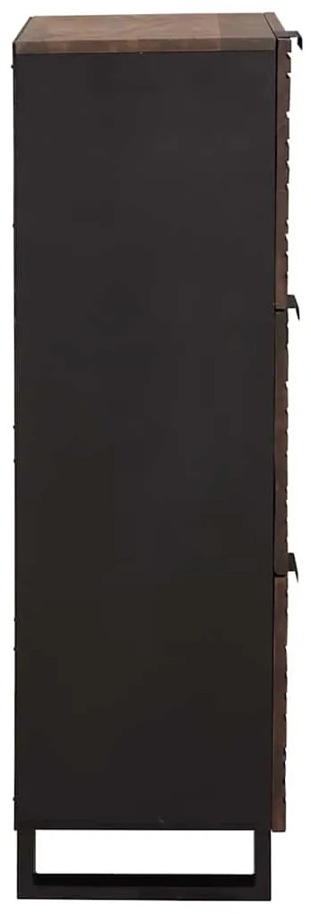 Highboard Madeira de Nogueira Castanho 40 x 33.5 x 110 cm