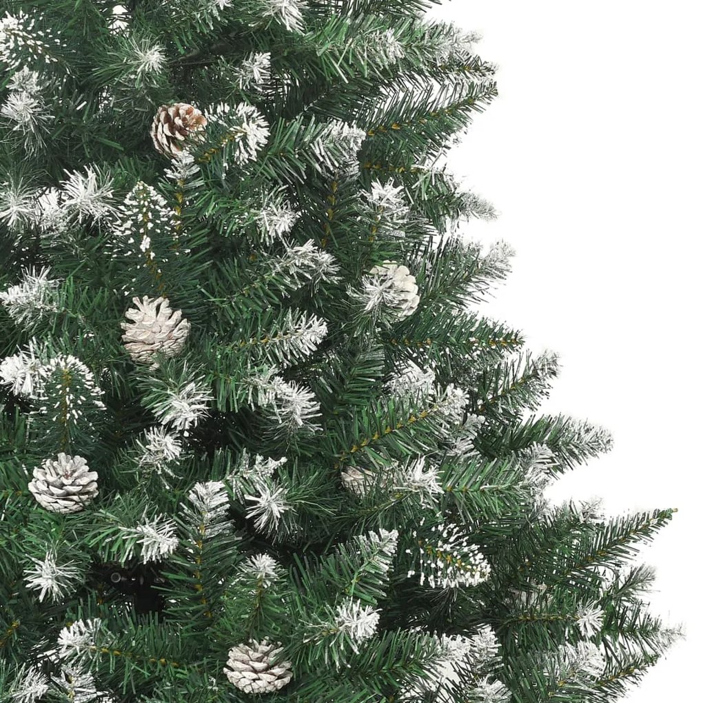 Árvore de Natal artificial com suporte 240 cm PVC