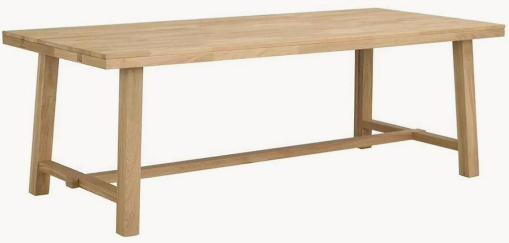 Mesa de jantar em madeira de carvalho Brooklyn