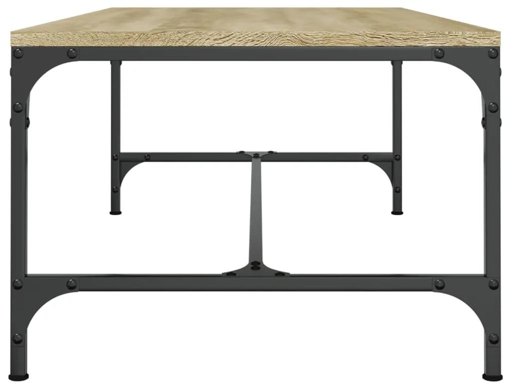 Mesa de centro 80x50x35 cm derivados de madeira carvalho sonoma