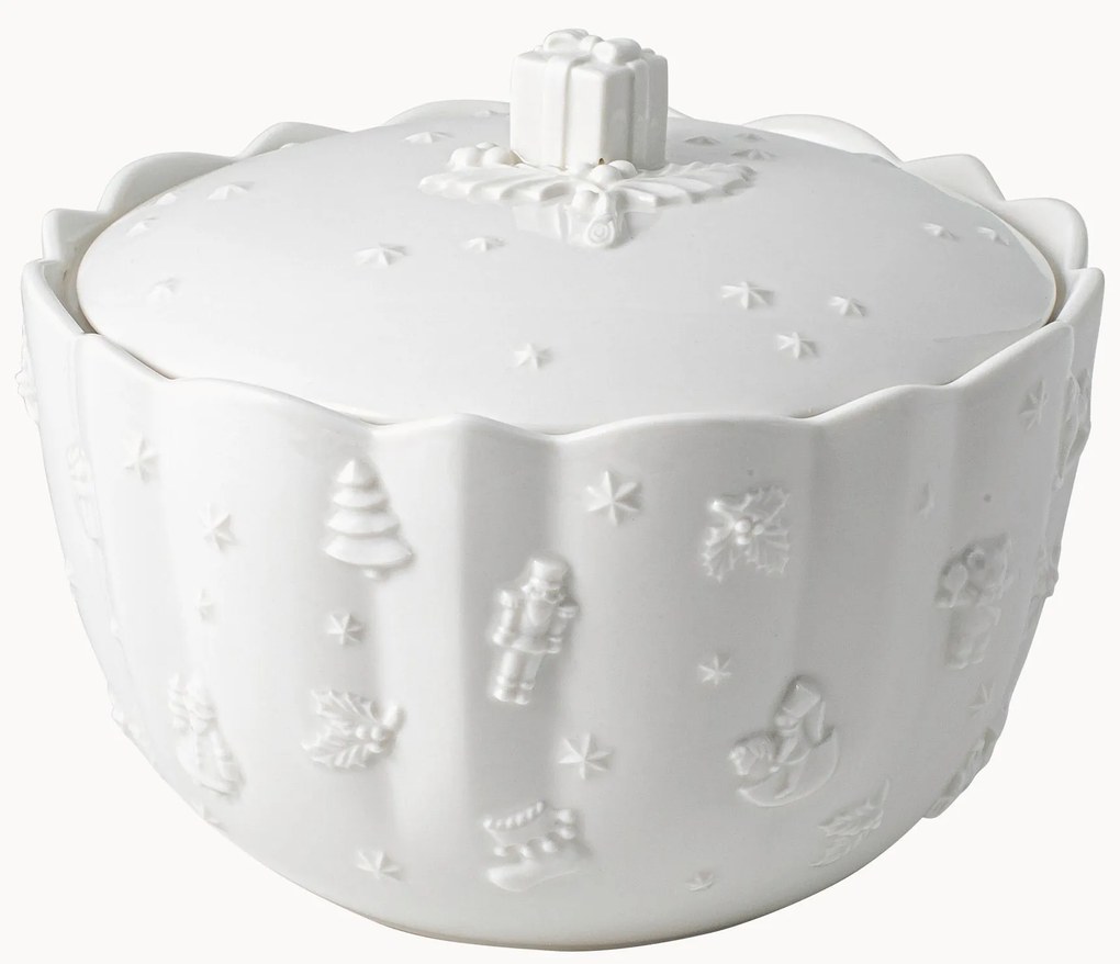 Pote de Natal em porcelana Toy's DelRoy