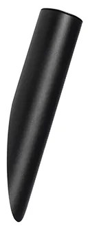 Candeeiro de parede moderno preto - Slam