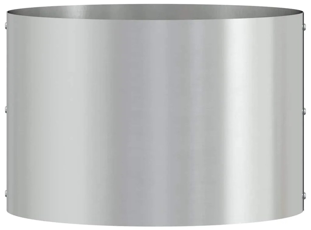 Conjunto de Vasos de Metal Cinza Galvanizado Metal galvanizado