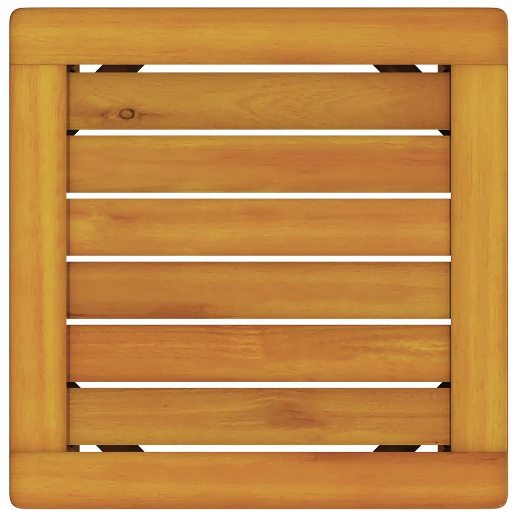 Espreguiçadeiras vidaXL 2 pcs com mesa e almofadas de madeira maciça d