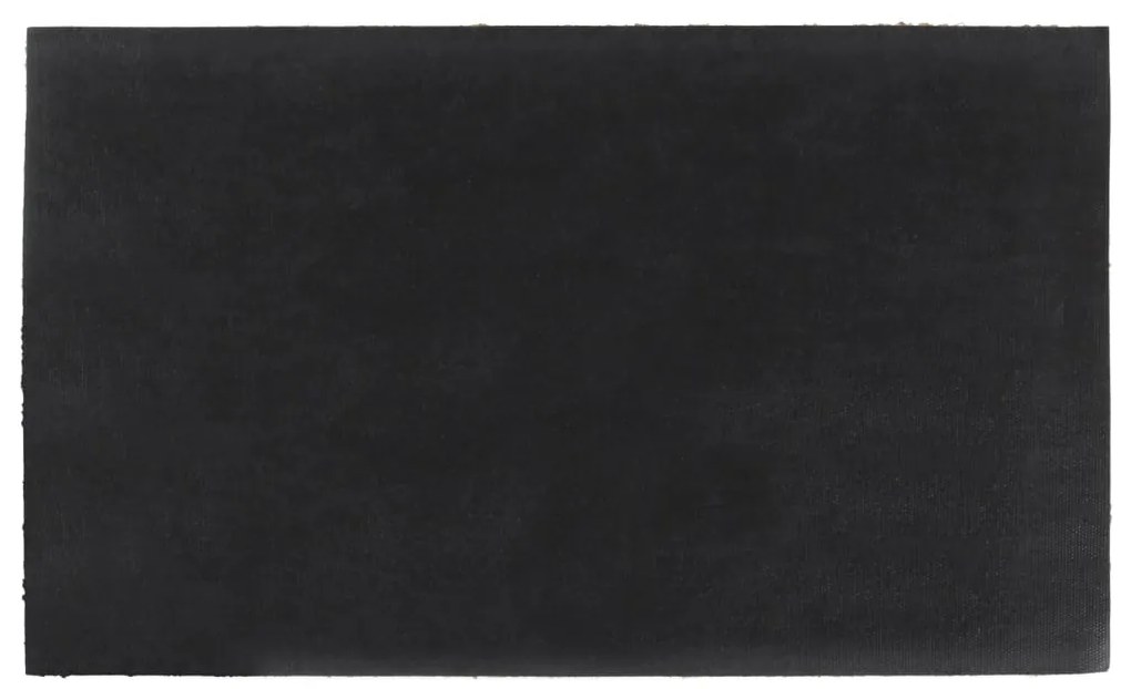 Tapete de porta 45x75 cm fibra de coco tufada natural