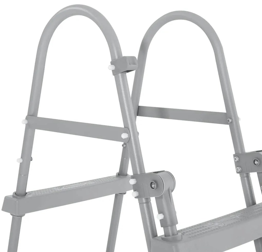 Escada para piscina Flowclear com 4 degraus 107 cm