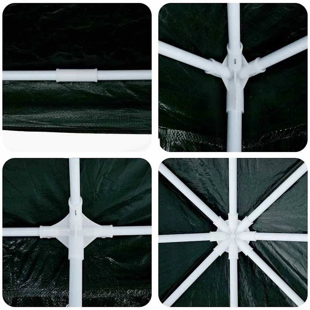 Tenda de Festa Verde 8x4 m PE