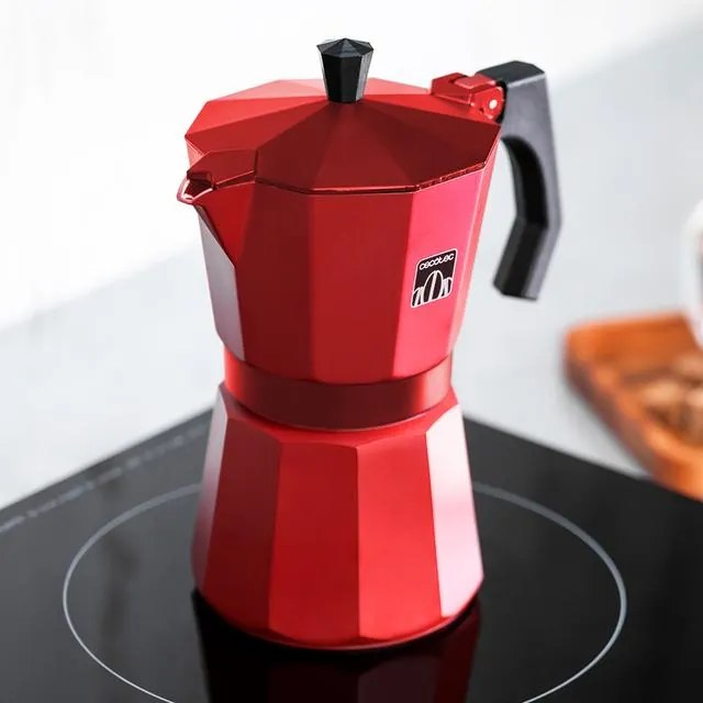 Cafeteira italiana de alumínio Mokclassic 1200 Red