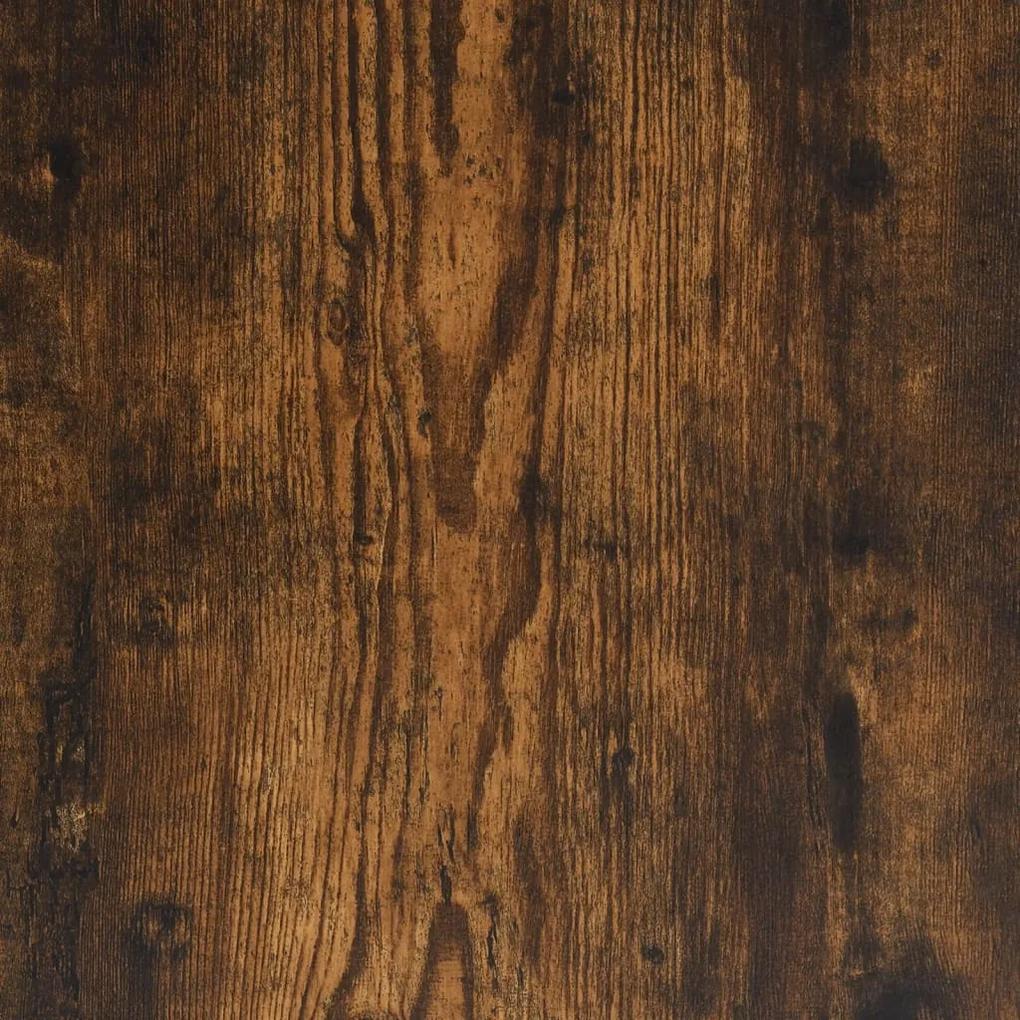 Mesa de centro 55x55x40 cm derivados de madeira carvalho fumado