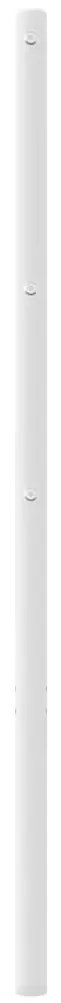 Cabeceira de cama 90 cm metal branco