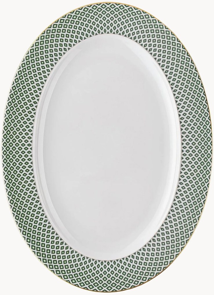 Prato de servir em porcelana Francis