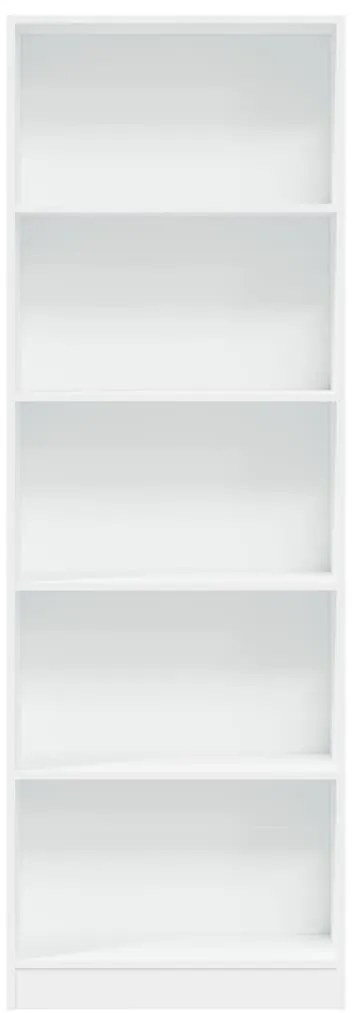 Estante 60x24x176 cm derivados de madeira branco