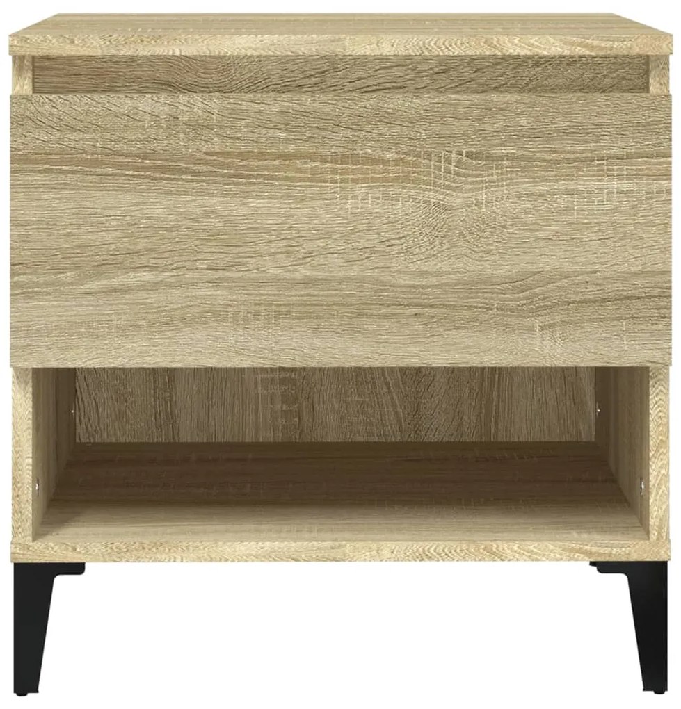 Mesa de apoio 50x46x50 cm derivados de madeira carvalho sonoma