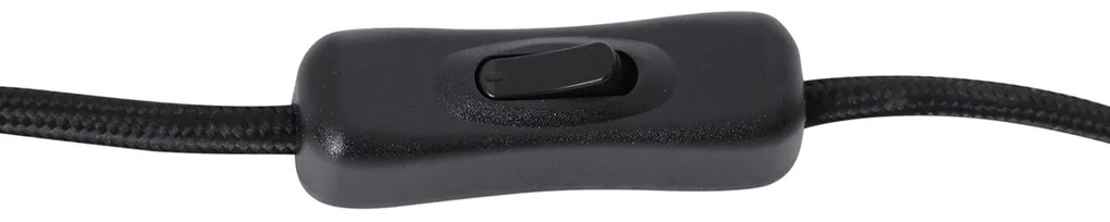 Candeeiro de Mesa Moderno Bronze com Mármore Branco - Marissa