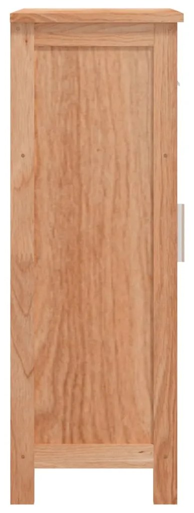 Armário de casa de banho 42x29x82 cm madeira de nogueira maciça