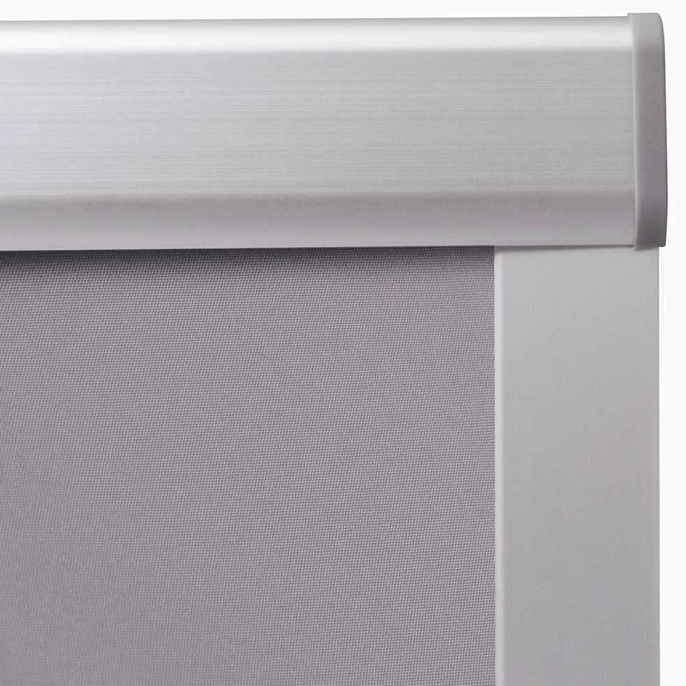 Persiana de enrolar opaca cinzento FK06