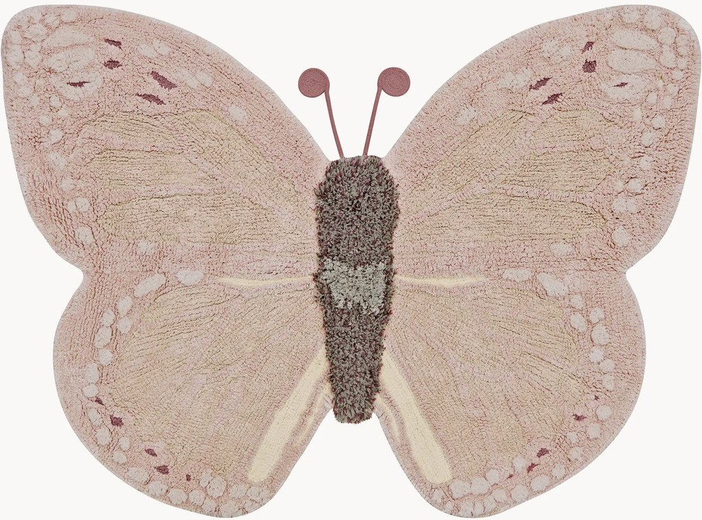 Tapete para crianças artesanal lavável Baby Butterfly