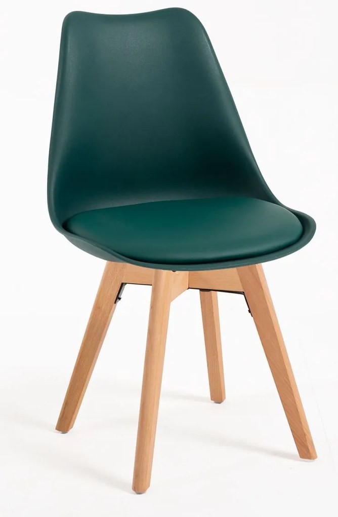 Pack 6 Cadeiras Synk Basic - Verde escuro