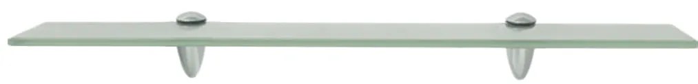Prateleira flutuante vidro 60x20 cm 8 mm