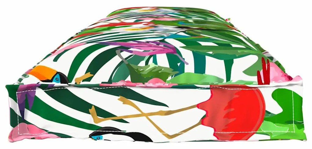 Almofadas para Palete para Banco 2 pcs Selva Tropical 150x40x8 cm Teci