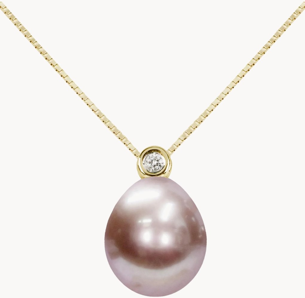 Colar em ouro amarelo artesanal Beam