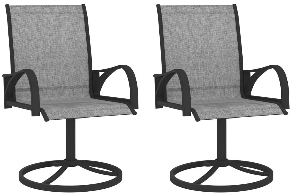 3 pcs conjunto de jantar para jardim textilene e aço