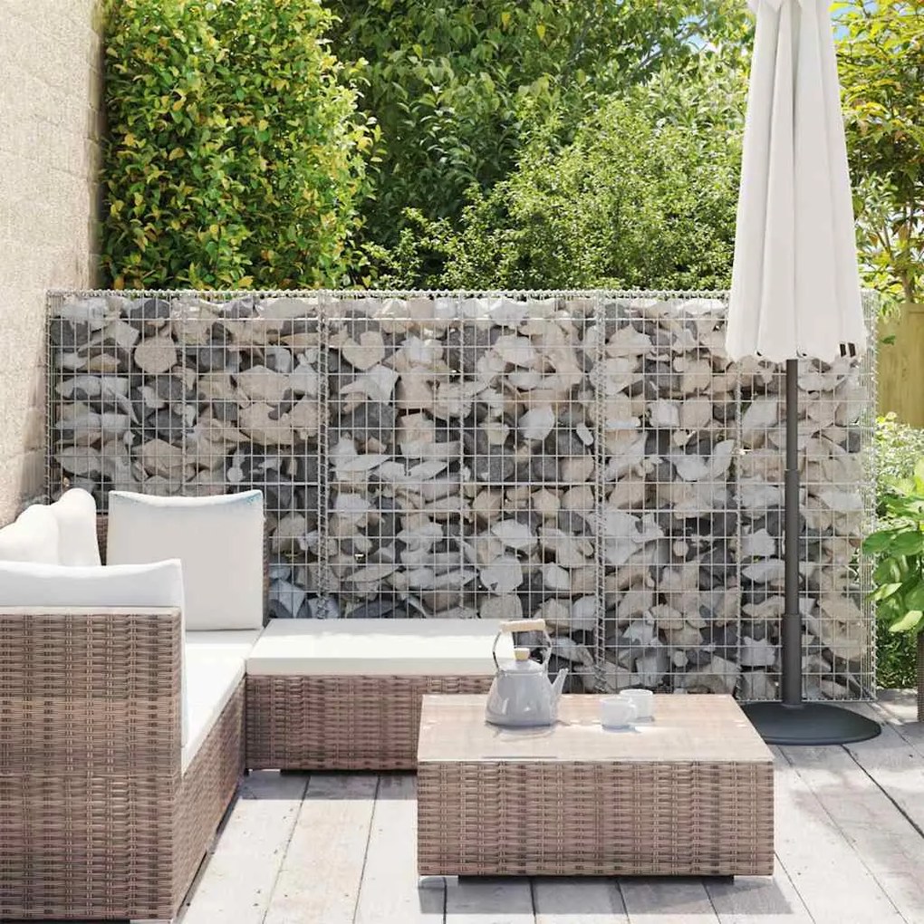 Cesto gabião arame galvanizado 150 x 100 x 30 cm