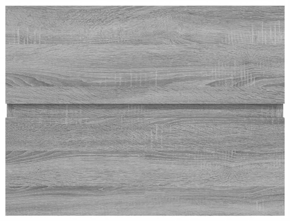 Móvel p/ lavatório 60x38,5x45 cm derivados madeira cinza sonoma
