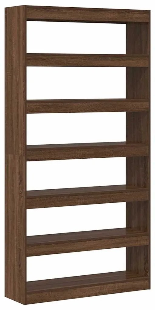 Estante vidaXL Carvalho castanho Madeira engenheirada 100 x 30 x 198 c