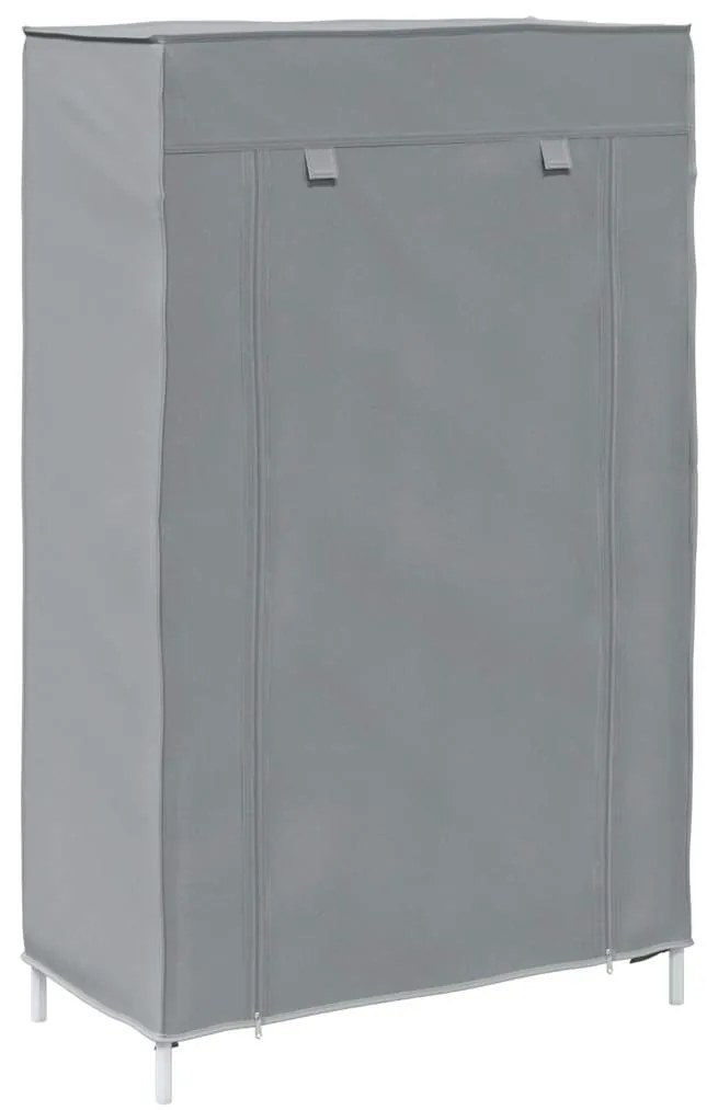 Sapateira cinzenta 60,5x30x97 cm Tecido não tecido