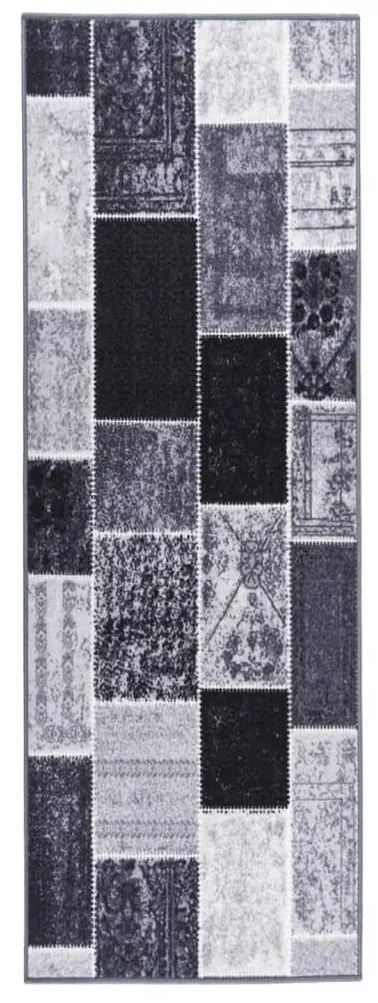 vidaXL Tapete/passadeira 80x300 cm cinzento