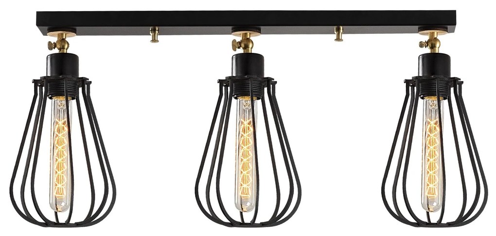 Candeeiro de Teto Fetiye – Preto – 66 cm de Diâmetro