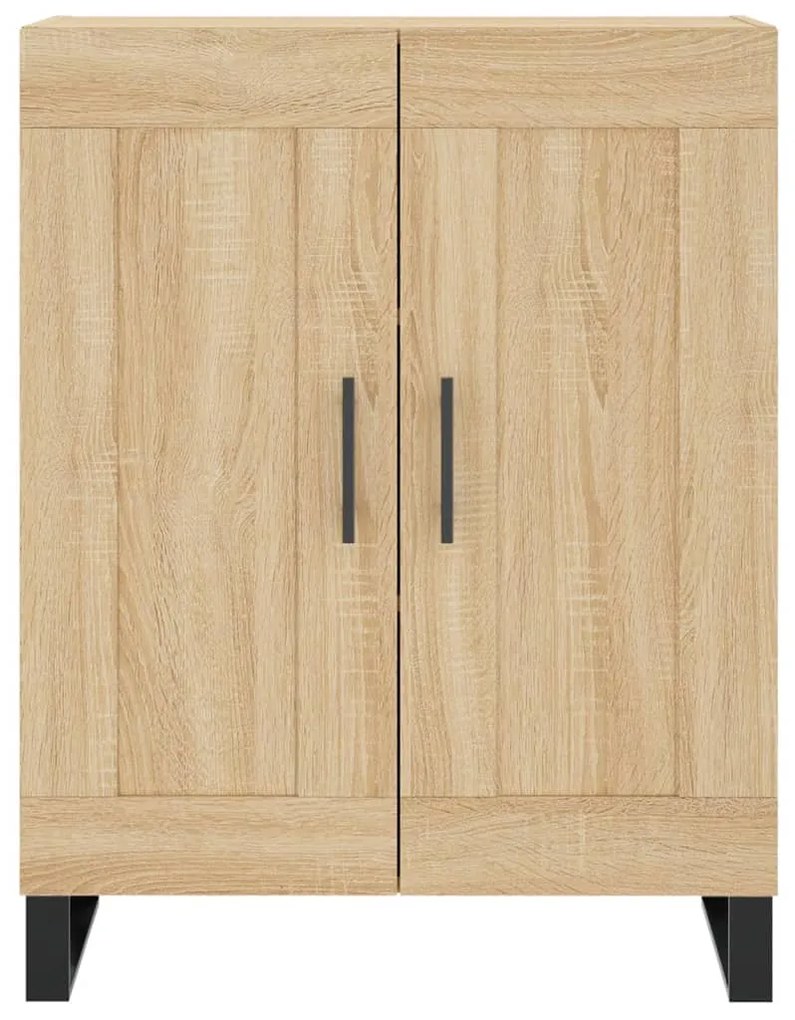 Armário alto 69,5x34x180 cm derivados de madeira cor sonoma