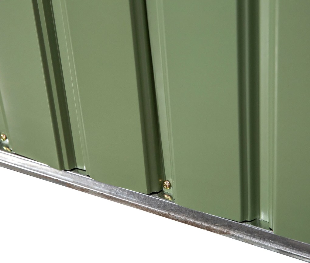 Abrigo de Jardim 4,83m² 277x195x192cm Abrigo e Jardim Metálico para Ar