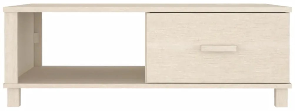 Mesa de centro HAMAR 100x55x35 cm pinho maciço castanho-mel