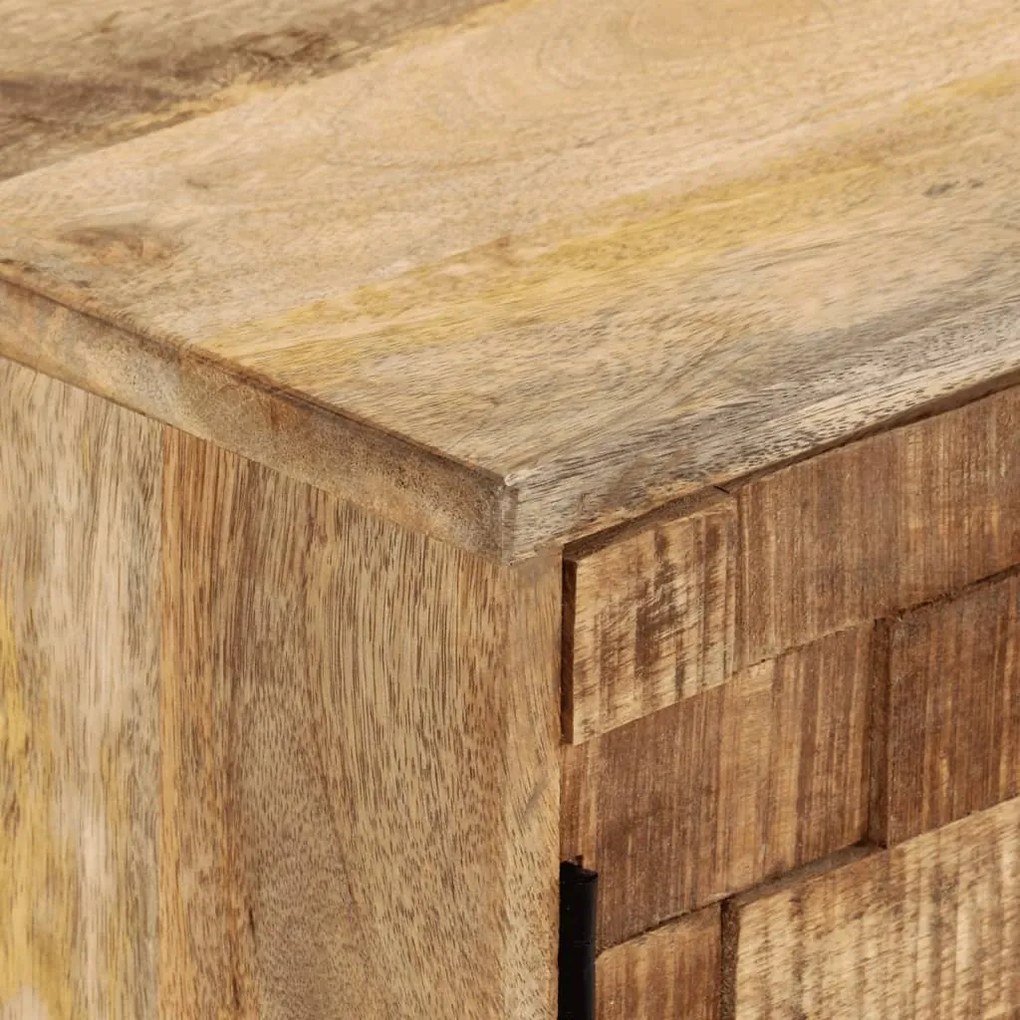 Aparador 110x30x70 cm madeira de mangueira maciça