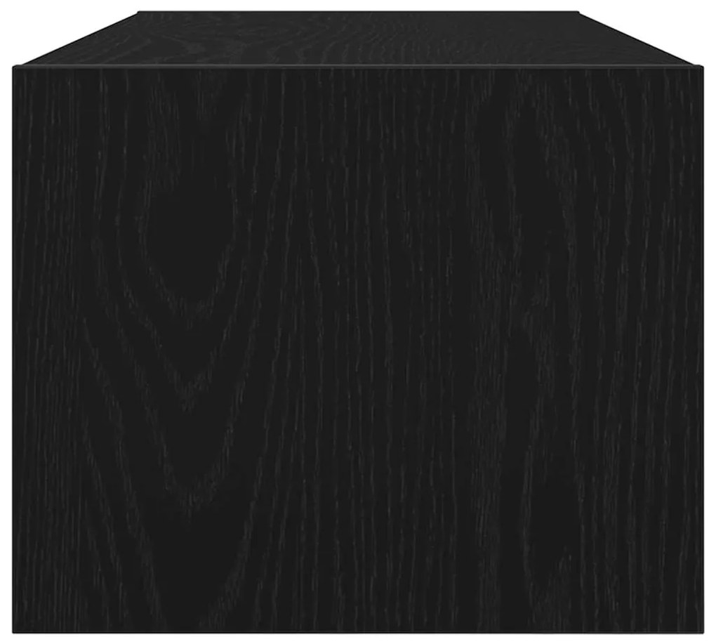 Móveis de TV 2pcs 80x31x25,5cm deriv. madeira carvalho preto