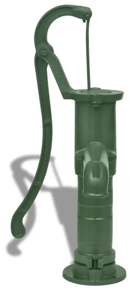Bomba de água manual para jardim em ferro fundido