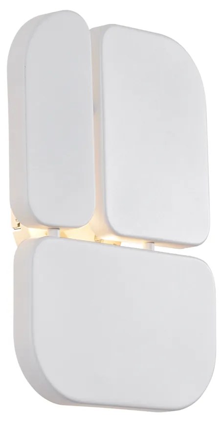 Candeeiro de Parede Design Branco 3-Luzes - Planes Design