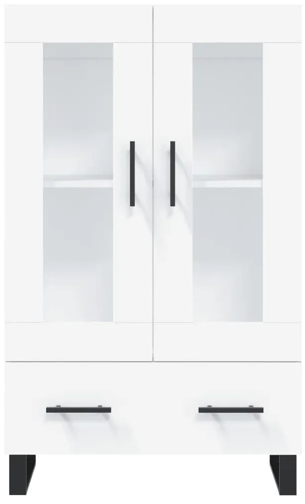Aparador alto 69,5x31x115 cm derivados de madeira branco