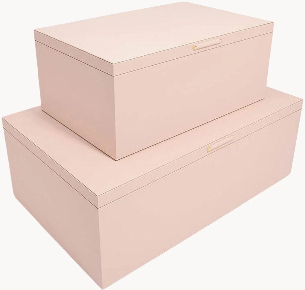 Caixas Stackers, conjunto de 2