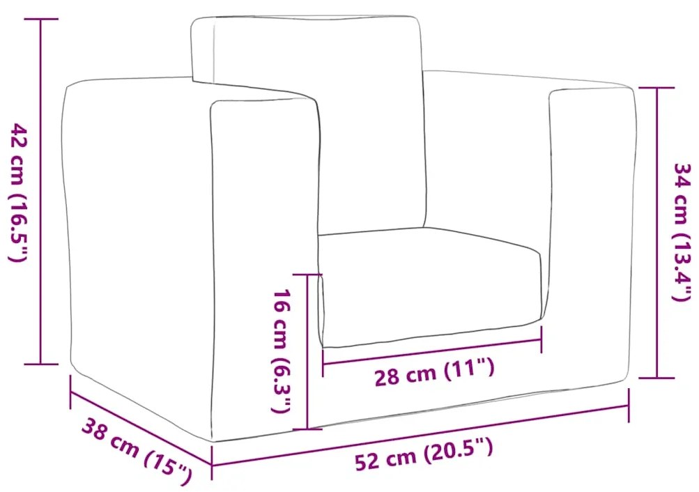 Sofá-cama infantil pelúcia macia cor creme