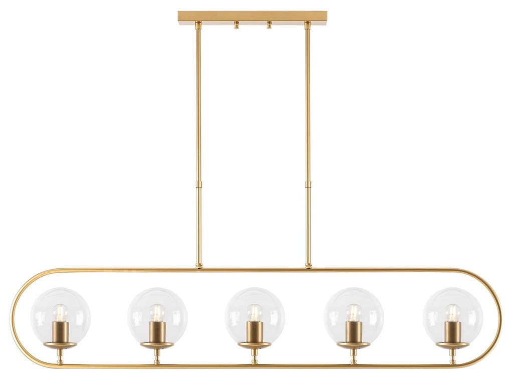 Chandelier Jewel – Dourado Brilhante – 122 x 15 cm