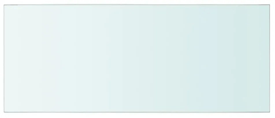 Prateleiras 2 pcs 50x20 cm vidro transparente
