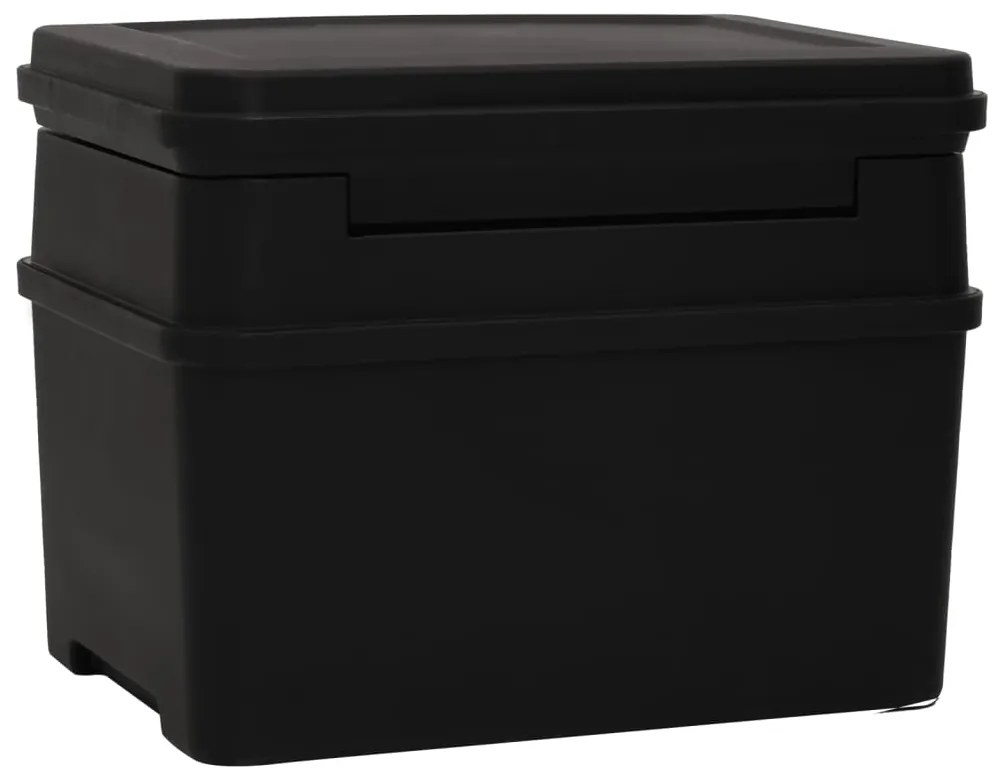 Cofre 44x37x34 cm preto