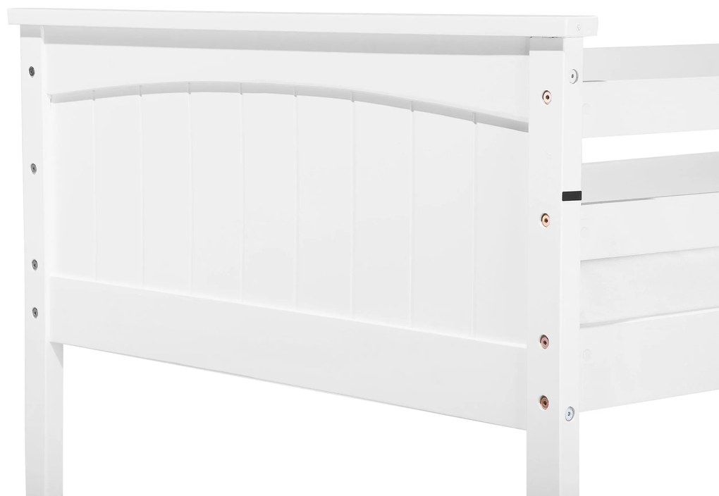 Beliche em madeira de pinho branco 90 x 200 cm RADON Beliani