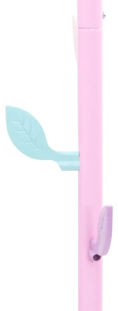 Bengaleiro 172 cm ferro revestido a pó rosa