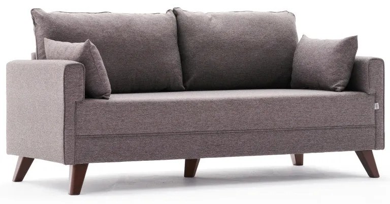 Sofá de 2 Lugares Bella – Castanho – 177x85x81 cm