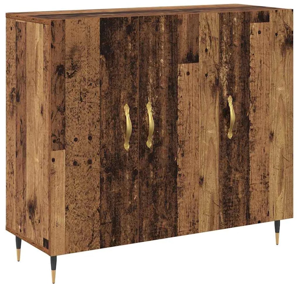 Buffet Castanho 90 x 34 x 80 cm Madeira processada